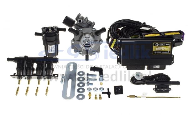 OPTIMA EXPERT 4 cylinder set / Shark 1200 / U-360 / Barracuda 120Nl/min 4 cyl.