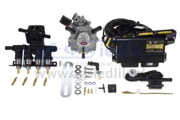 Zestaw OPTIMA EXPERT 4 cyl. / Shark 1500 / U-360 / Barracuda 130Nl/min  4 cyl.