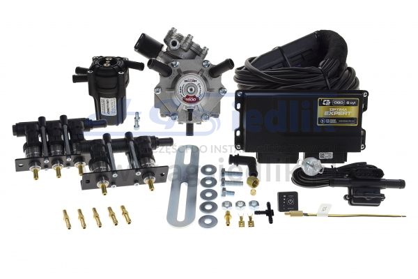 Zestaw OPTIMA EXPERT 5 cyl. / Shark 1500 / U-360 / Barracuda 115Nl/min  2+3 cyl.