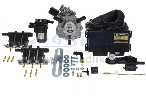 Zestaw OPTIMA EXPERT 6 cyl. / Shark 1500 / U-360 / Barracuda 115Nl/min  3 + 3 cyl.