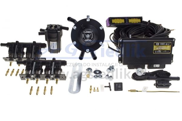 Zestaw OPTIMA EXPERT 8 cyl. / Turbot 1200 / U-360 / Barracuda 115Nl/min 2x 4 cyl.