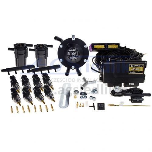 Zestaw OPTIMA EXPERT 8 cyl. / Turbot 1200 / U-360 / Barracuda 115Nl/min 8x 1 cyl.