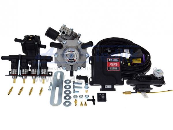 Zestaw OPTIMA NANO / Shark 1200 / U-360 / MAP5 / Barracuda 120Nl/min 4 cyl.