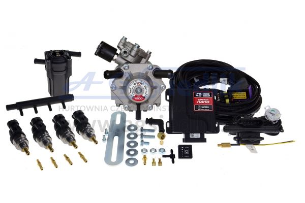OPTIMA NANO set / Shark 1200 / U-360 / MAP5 / Barracuda 120Nl/min 4x 1 cyl. distributor