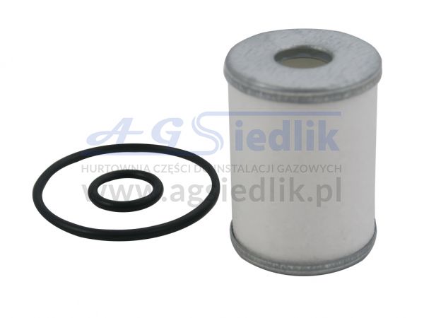 Wkład, filtra fazy lotnej Tartarini FGM-03  NYLON + uszczelnienia