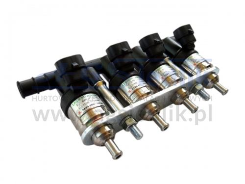 HANA H2001 Injector Rail – 4 Cylinders – Type A+ (Blue) – 40–60 HP per Cylinder