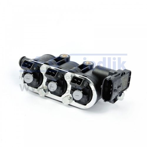 Listwa wtryskowa MED OMEGAS szary 3 cyl. Landi Renzo + mapsensor Bosch