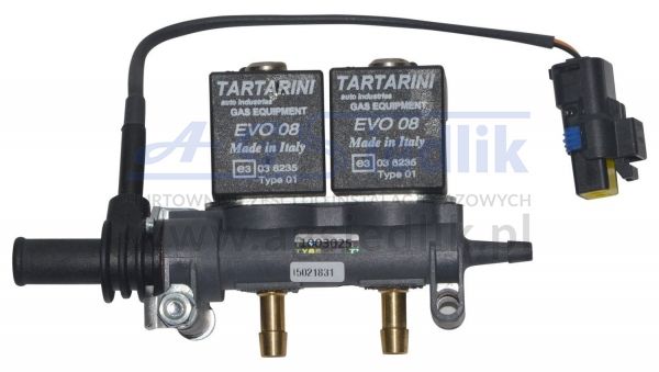 Wtryskiwacz 2 cyl Tartarini EVO08 / czarna