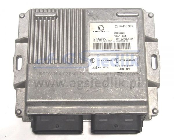 Sterownik, komputer Landi Renzo LC02 ECU LPG VW 1.4 TSI CAXA