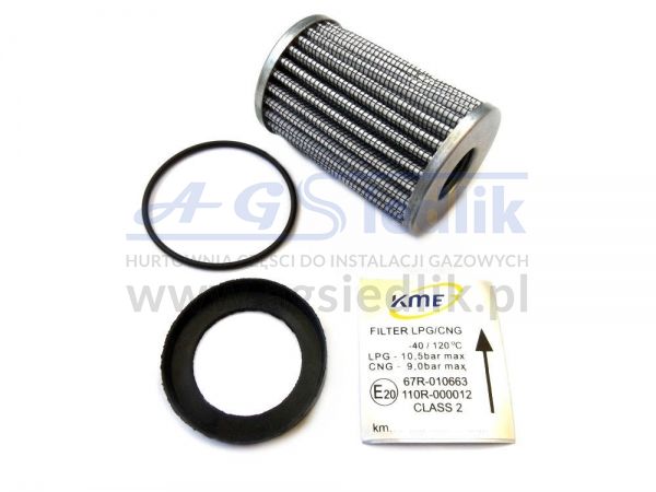KN volatile phase filter, KME cartridge + sealing