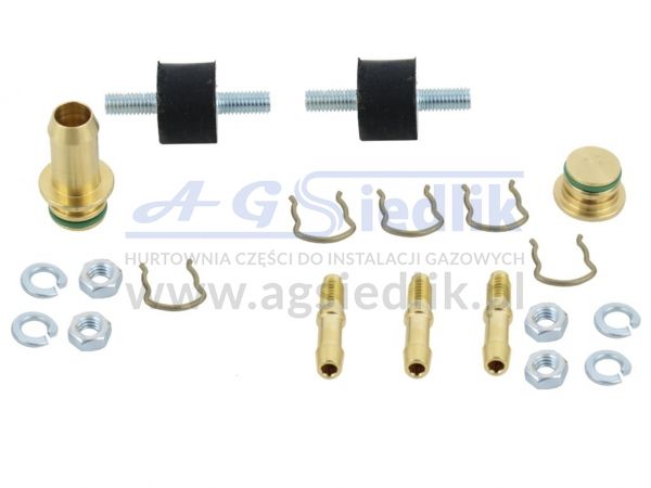 AEB I-Plus ARCO 3 cyl SW653-12SPE zestaw montażowy / mosiądz