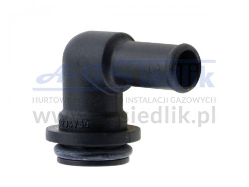90° LPG Elbow / 12 mm for Tartarini G/seq. / G/eTAgas / 05-S Reducer