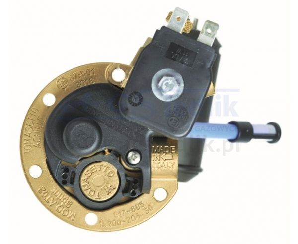 Wielozawór Tomasetto AT02 Sprint toroidalny h.180-190/30° standard Ø6