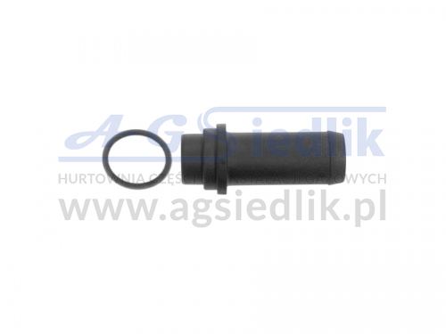 Gas connector for AC R02 reducer - Ø16 / 180º