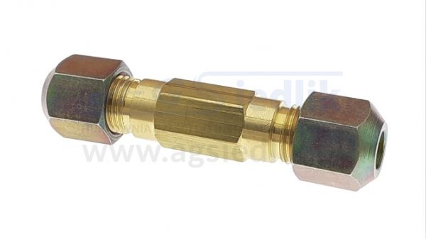 Copper wire connector G 1/4 ″ / G 1/4 ″ - 8/8