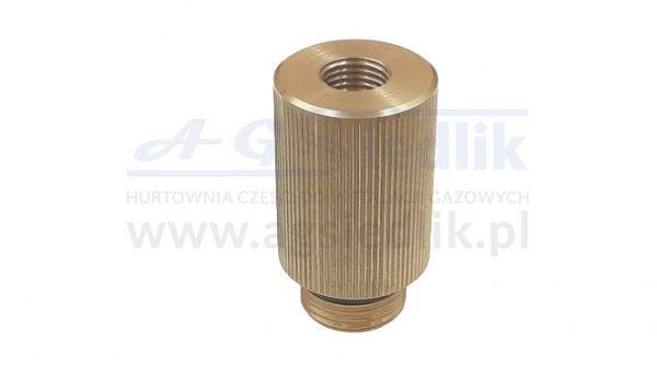 Bayonet W21.8 right to 1/4 BSPT adapter - for filling cylinders in the UK