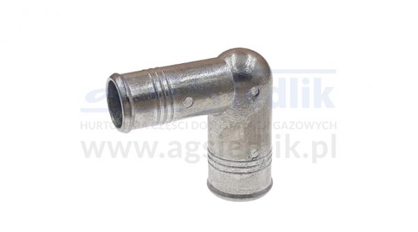 Water elbow 90˚ - Ø19 / 16 ZnAl