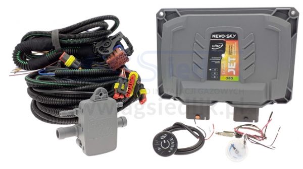 KME NEVO-SKY JET OBD 4 cyl. electronics with DG7 RGB panel