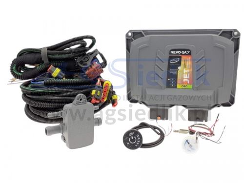 KME NEVO-SKY JET OBD 4 cyl. electronics with DG7 RGB panel