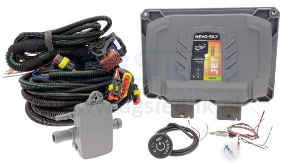 KME NEVO-SKY JET OBD 8 cyl. electronics with DG7 RGB panel