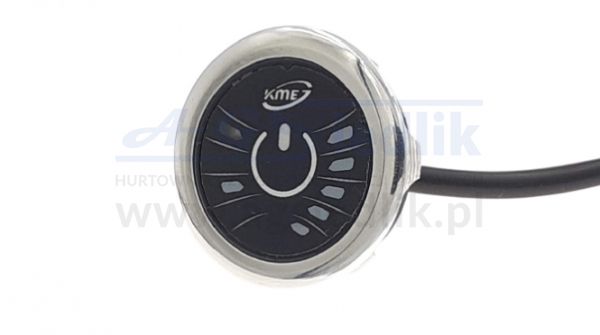 KME DG7 switchboard + mounting ring - silver