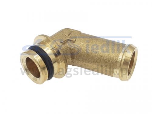 BRC Genius MB elbow for the cooling system - brass