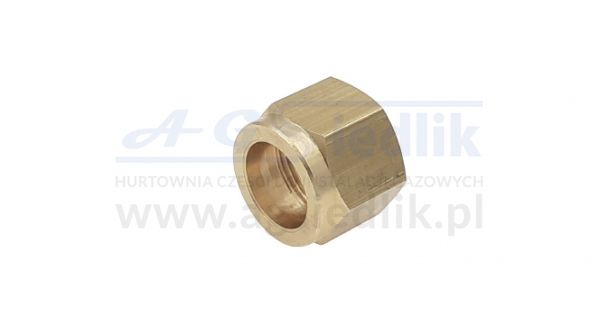 Barrel nut clamp FARO 6Ø - brass