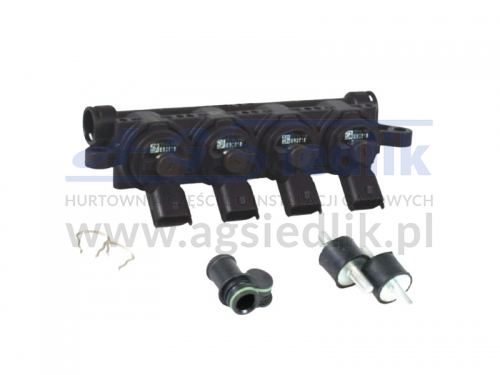 Injection rail Landi Renzo Girs 12 - (XXS - brown) 4 cyl.