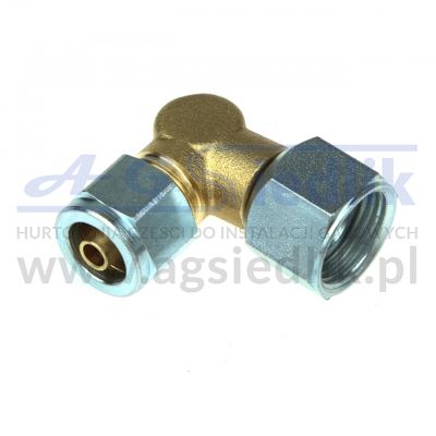 FARO elbow 90 ° - PVC Ø8 / 3/4 ”- 16 UNF - JIC
