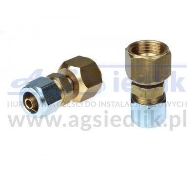 FARO straight coupling 180 ° - PVC Ø8 / 3/4 ”- 16 UNF - JIC