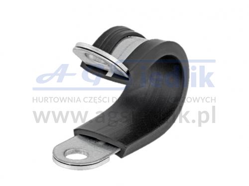 NORMA RSGU 16/20 W1 - clamp, metal-rubber clamp for pipes, wires