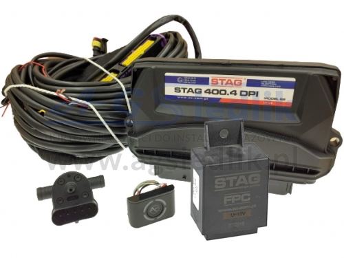 Electronics AC STAG 400.4 DPI 4 cyl. B3 model + FPC converter (Opel Astra, Mokka, Insignia)