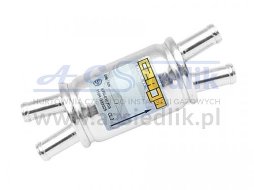 CZAJA FL2YP filter - 2 x Ø 12/2 x Ø 12 (polyester)