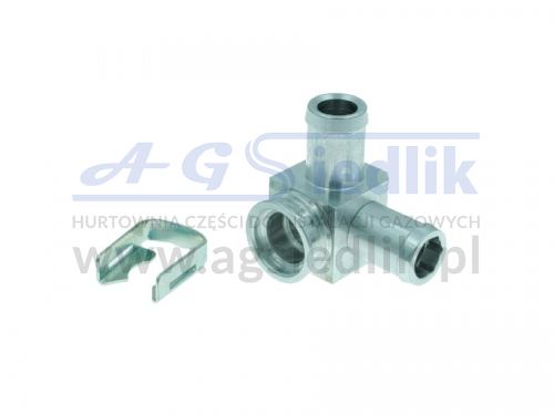 Angled elbow for Hana injector - Ø 12/12