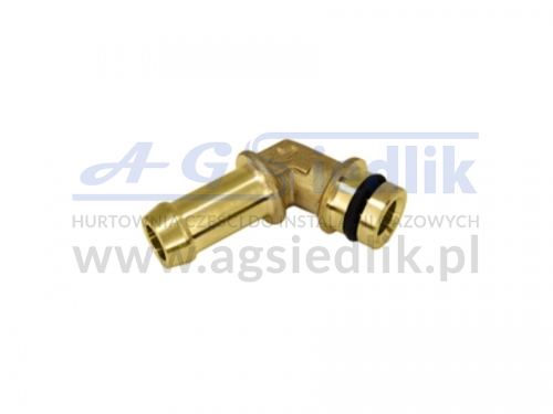 BRC Genius MB / MAX elbow for LPG outlet Ø 12 / 110° - brass
