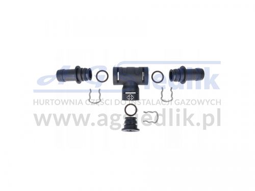 Tee, elbow, LPGTech YETI injector adapter
