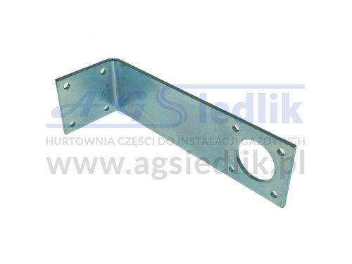 Angle holder for filter mounting – d-30 / d-5.5 – L=164 – 90˚