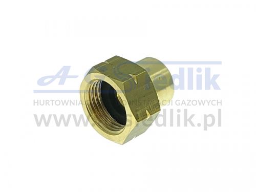 EuroSet D3 adapter - internal – M 14×1.5 / internal W 21.8×1/14″ LH – L=27