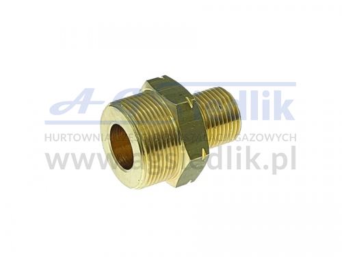 Burner nipple external thread 1″-20 UNF x 3/8 LH