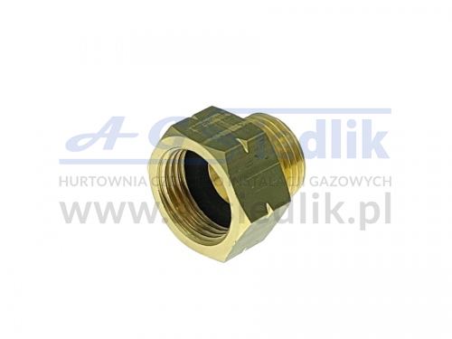 EuroSet D2 adapter – external W 20×1/14 LH / internal W 21.8×1/14″ LH – L=25