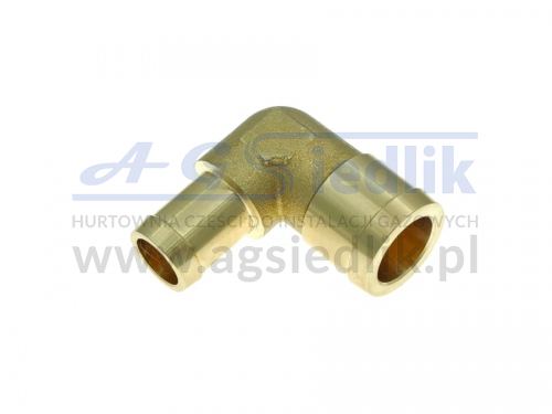 Water-gas elbow 23/16 brass 90˚