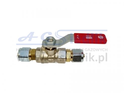 FARO ball valve 180° - PCV Ø8 / PCV Ø8