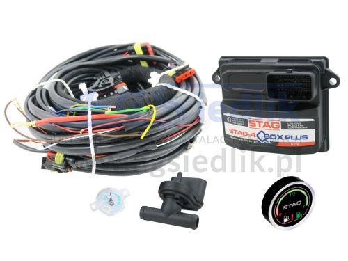  Elektronika STAG-4 QBOX Plus  + LED 600 do silników 3-4...