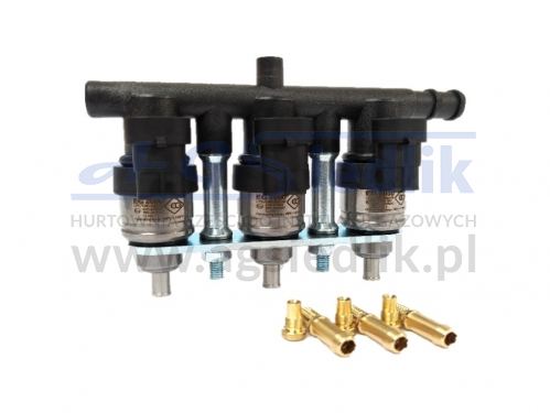 Listwa wtryskowa EuropeGas  EG2000 - 3 cyl. (12 – 50 kM)