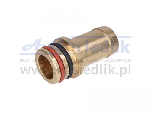 KME reducer straight water connection - Ø 16 with O-rings