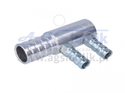 Distributor, rail, comb 2 cyl. d12/d6 (steel)