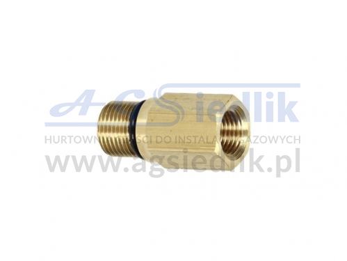 Reduction connector fi 12x1 / fi 10x1 brass