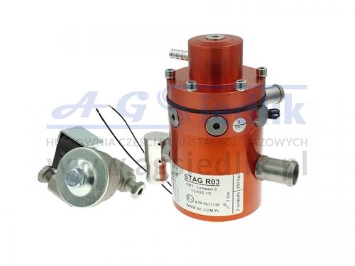 AC STAG R03 Compact Reducer + E01 STD - Ø6 up to 350 HP