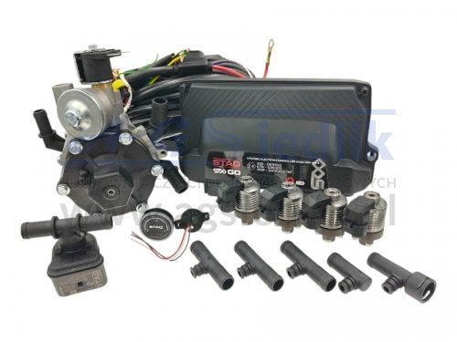 Zestaw - elektronika AC STAG 500 GO / AC R02 DPI / AC W031 (kolanka)