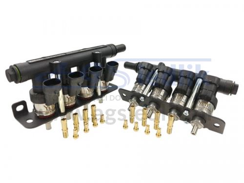 LPGTECH Yeti – listwa wtryskowa 2×4 cyl. (8 cylindrów)